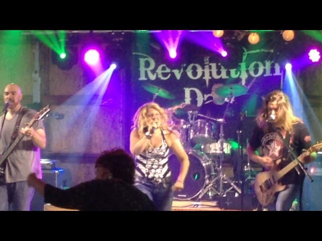 Revolution Day, Wisconsin Cover Band, performs Pat Benatar's  "All Fired Up"