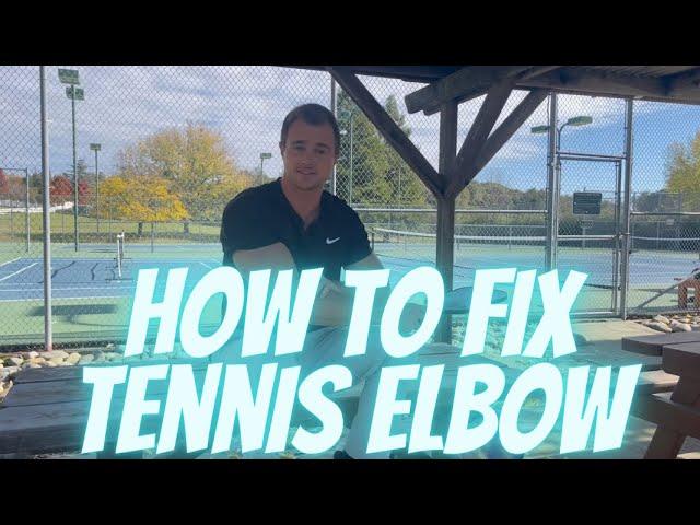 How To Fix Tennis Elbow in 4 Mins/Day