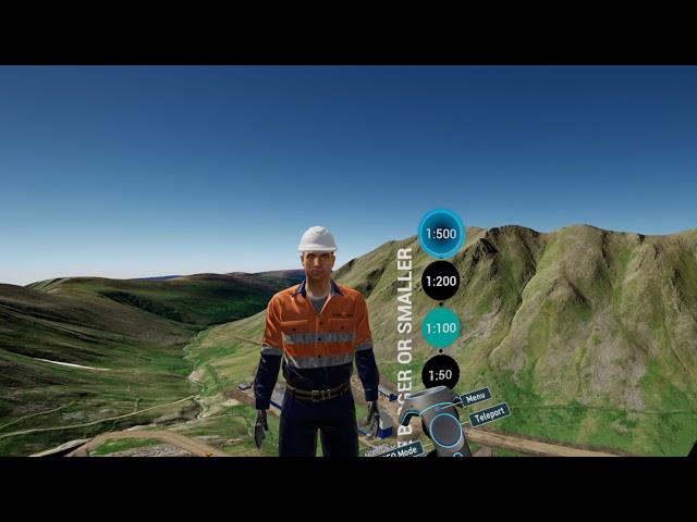 Virtual Reality for Mining Operations  - Open Pit Mining Operations