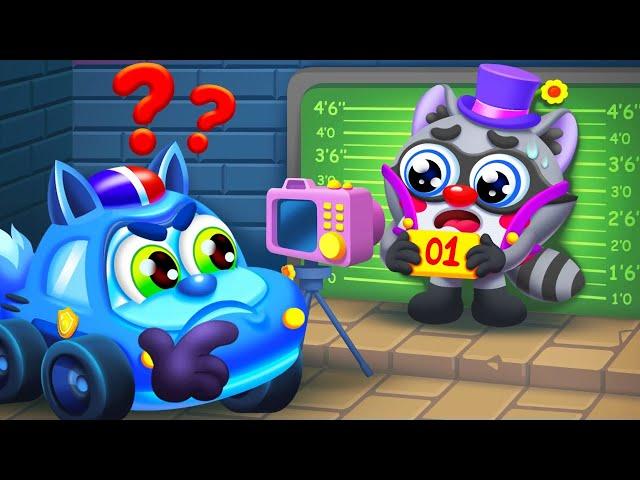 Stranger Clown Escape From Color Prison️ | Shape-Shifting Antel | Safety Tips | Baby Cars Cartoon