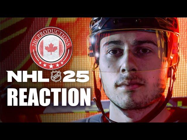 NHL 25 Reveal Reaction