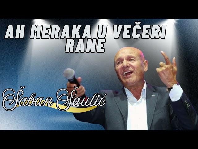 Šaban Šaulić - Ah meraka u večeri rane ( UŽIVO )