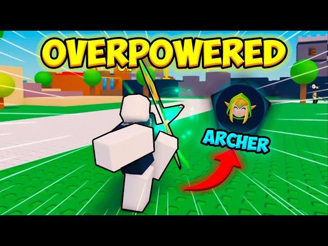 Using ARCHER is OVERPOWERED in Project Smash Roblox..