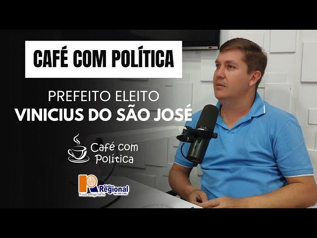 VINICIUS DO SÃO JOSÉ, PREFEITO ELEITO DE CÍCERO DANTAS NO CAFÉ COM POLÍTICA | 16/10/2024