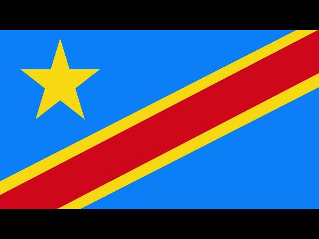 Central African Countries Flag Animations