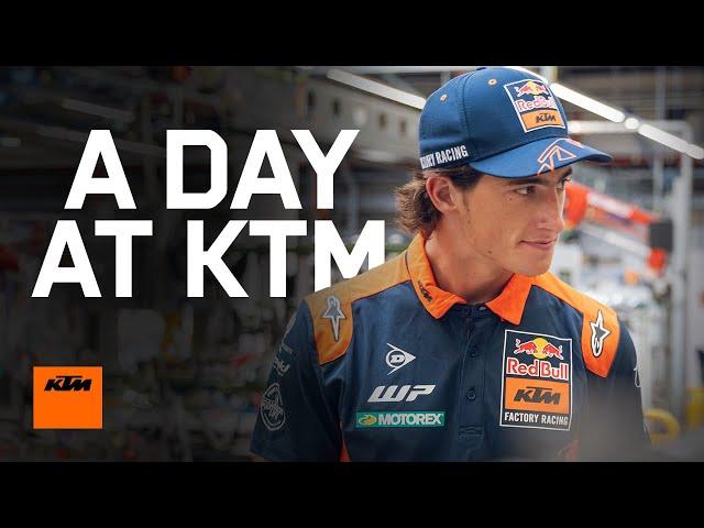 Red Bull KTM’s Chase Sexton tours KTM HQ | KTM