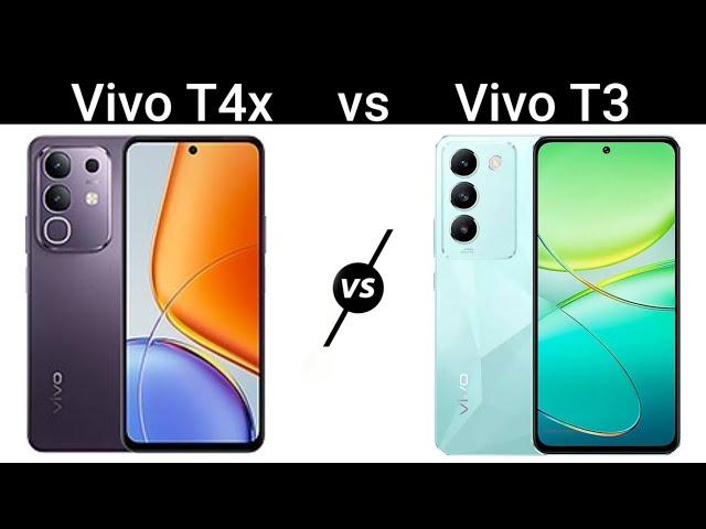 Vivo T4x vs Vivo T3 Full Comparison video Technical Mueen Price Review spec's