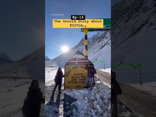 Ep-16 Untold story about ZOJILA #zojila #kashmirtourism #sonamarg #kashmirnews