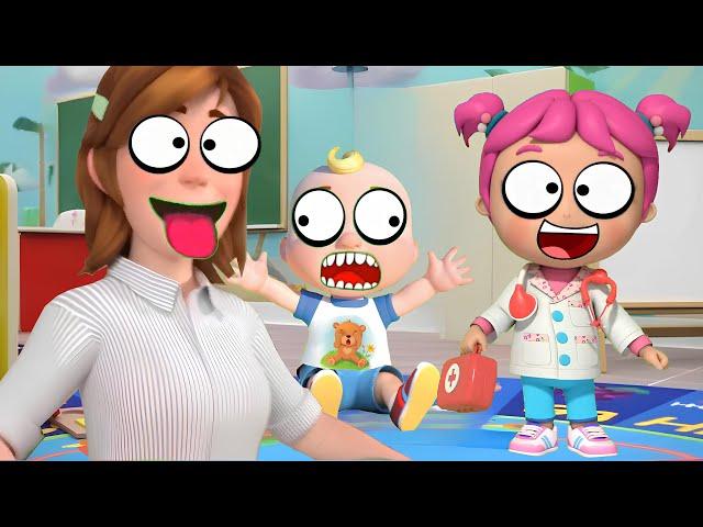 Cocomelon New boo boo Song Funny Faces and Cute Facial Expressions