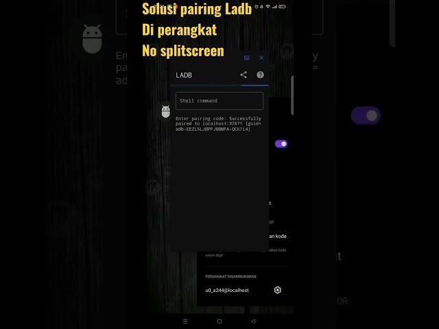 #ladb #android11 not support #splitscreen