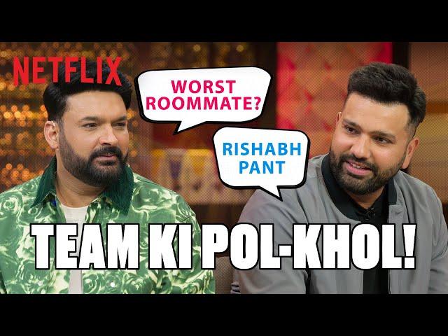 Rohit Sharma EXPOSES Shikhar & Rishabh Pant  Ft. Shreyas Iyer | #TheGreatIndianKapilShow