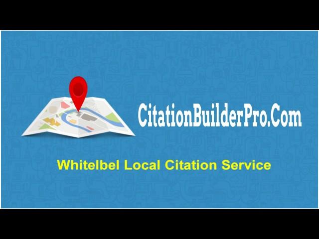 CitationBuilderPro.Com - Whitelable Citation Building Service