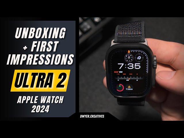 Apple Watch Ultra 2 Black Titanium  2024 Edition | Unboxing and First Impressions