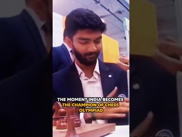 The MOMENT India Becomes THE CHAMPION of the 2024 CHESS OLYMPIAD