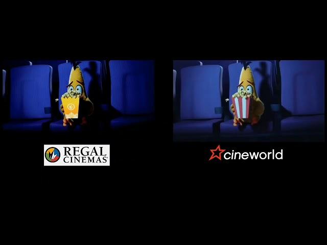 Chuck Visits the Cinemas (Regal Cinemas/Cineworld) Side-by-Side Comparison