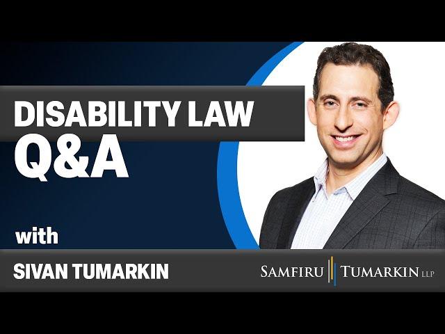 Disability Law Live Q&A