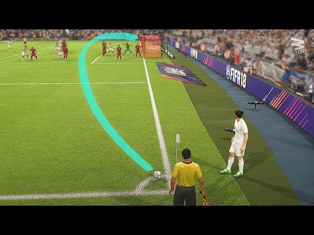 FIFA 18 Direct Corner Kick Goals Tutorial