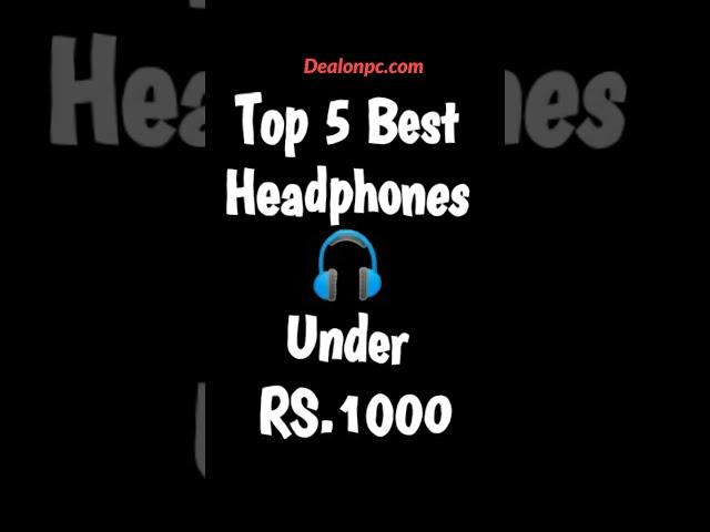 Top 5 Best Headphones Under 1000 in 2021 #shorts