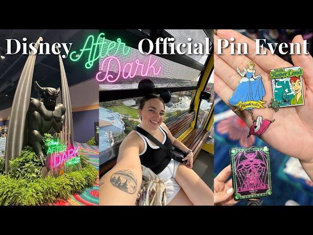 Disney 'After Dark' Official Pin Trading Event! RSP Haul, and My Thoughts | MagicallyKatelyn