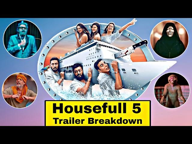 Housefull 5 Trailer Breakdown In HINDI | Housefull 5 Trailer Review | Housefull 5 Movie Story
