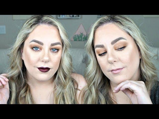 FULL FACE GRWM: New Years Eve Makeup / Holiday Makeup | MakeupByMegB