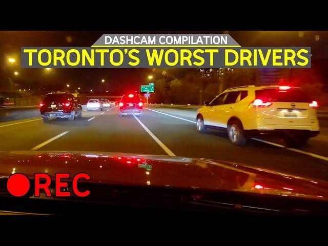 TORONTO'S WORST DRIVERS 2023 - Canada Dashcam Compilation