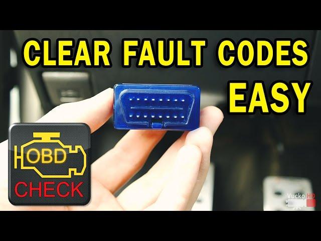 How to easy Read/Clear car Fault Codes [ELM327] OBD II