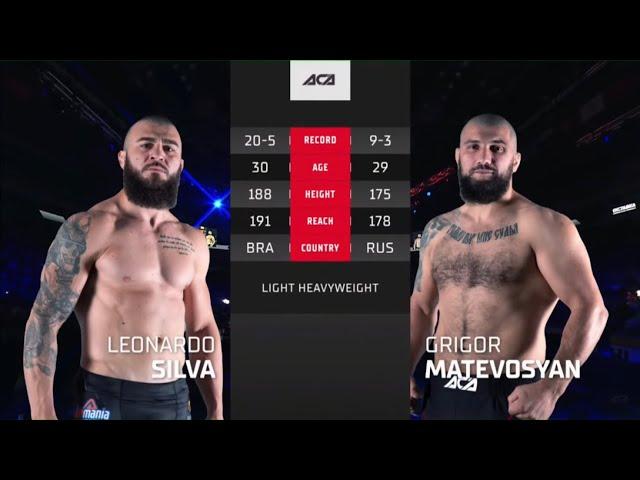 Леонардо Сильва де Оливейра vs. Григор Матевосян | Leonardo Silva de Oliveira vs. Grigor Matevosyan