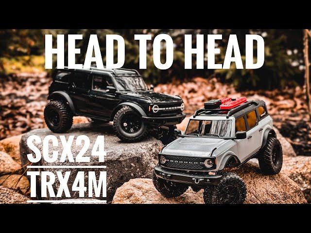 SHOWDOWN - TRX4M VS SCX24 - Battle for the Mini RC Crawler Crown!