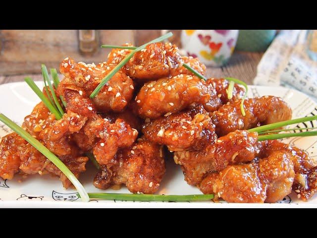 Super Easy Chinese Honey Chicken 蜜糖鸡 Orange Chicken & Panda Express Inspired Chinese Food Recipe