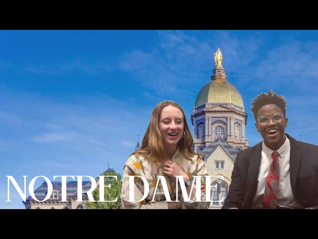 73 Questions With Notre Dame Students | Part I