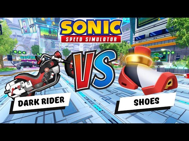 Best Golden Egg Farm: Dark Rider VS Shoe's (Sonic Speed Simulator)