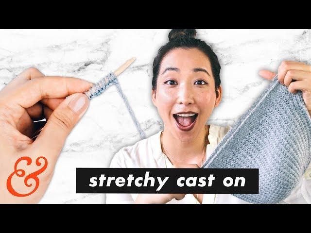 How to Knit a STRETCHY CAST ON (aka. German Twist Cast On)