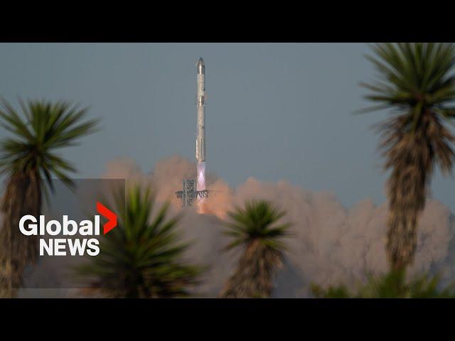 SpaceX lands Super Heavy booster, but loses Starship in 8th test flight