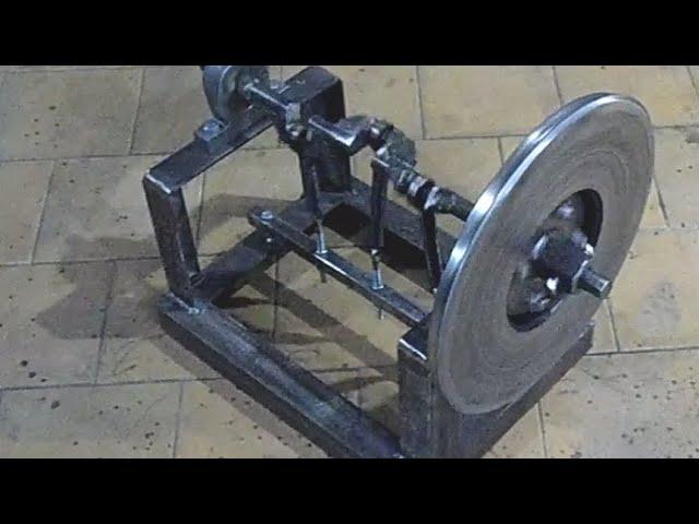 Free energy generator. How to make a free energy generator a flywheel mechanism