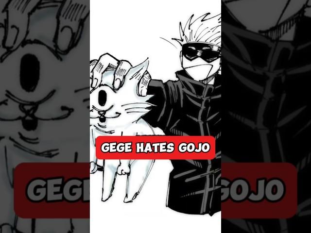 Gege Akutami Hates Gojo | Jujutsu Kaisen #jjk262 #gojo
