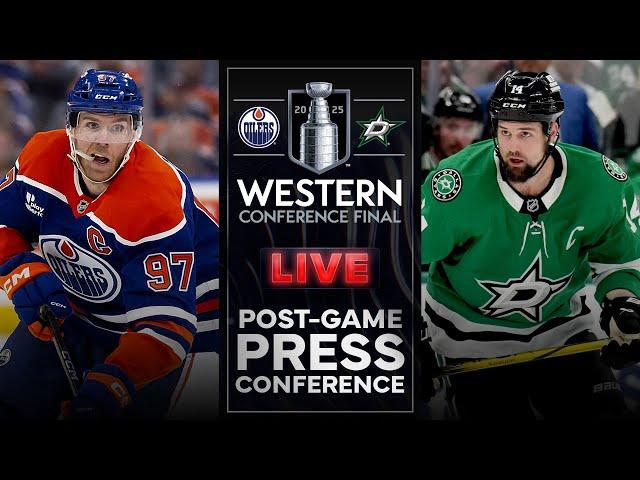 Dallas Stars and Edmonton Oilers Post Game Press Conference