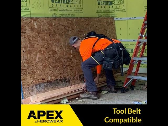 Using the HeroWear Apex exosuit with a Tool Belt