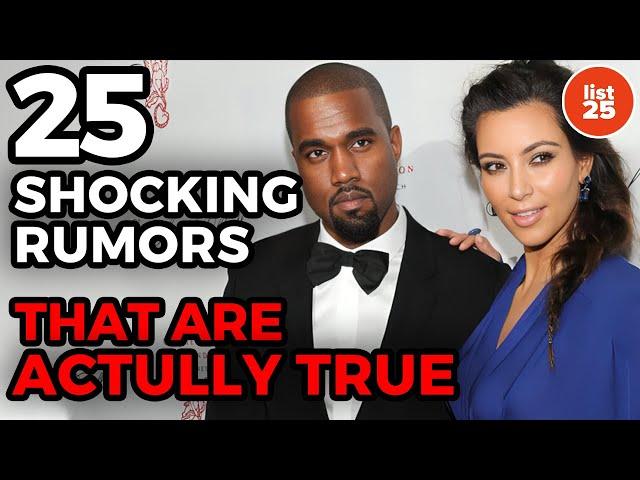 25 SHOCKING Rumors That Are Actually True