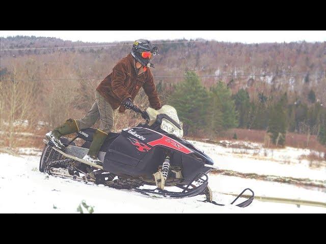 IT'S ALIVE!! GETTING A $1,400 CRAIGSLIST SNOWMOBILE RUNNING!!