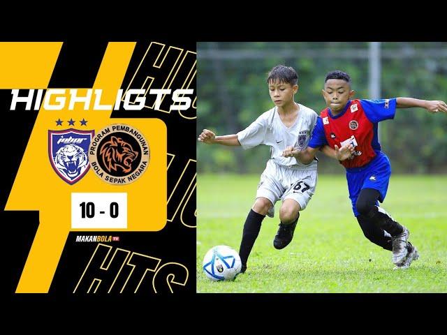 Johor DT U12 10-0 AT Johor Bahru U12 | Highlights | Perlawanan Persahabatan