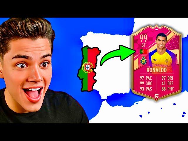 SE EU ACERTAR O PAÍS = ESCOLHO O JOGADOR - FIFA 23