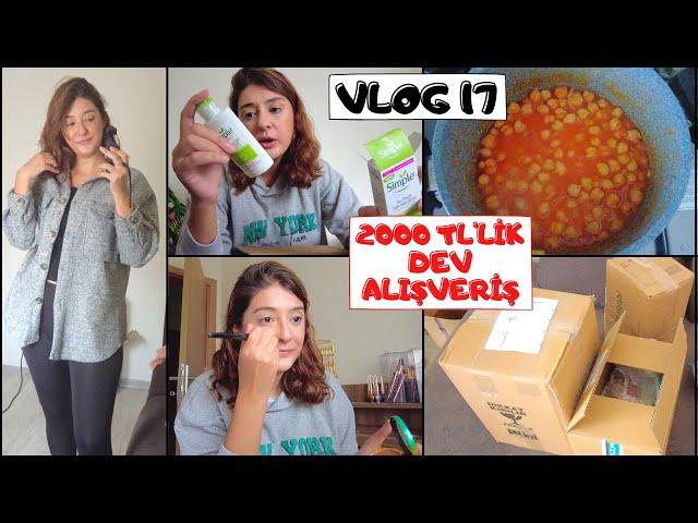 DİKKATBU VLOGDA 2.500 TL HARCADIM! GRATİS VE WATSONS ALIŞVERİŞİM | HAFTALIK VLOG #vlog