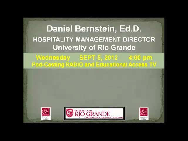 Dan Bernstein 1 Minute Promo  Setp 5 2012