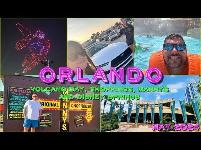 We hired a car! Attempt 2 @Volcano Bay | Walmart | Mannys | Dreams that Soar | Florida | May 2024