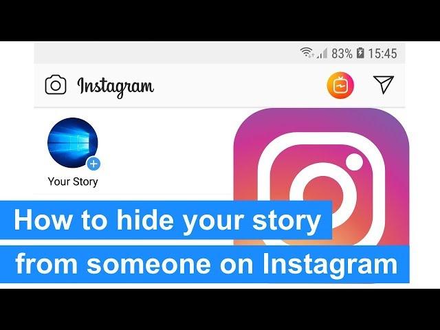 How to hide your story from someone on Instagram on Android (step by step)