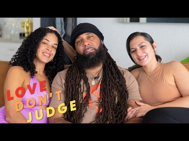 He Doesn't 'Brainwash' Us - We're A Throuple | LOVE DON'T JUDGE