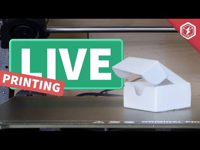 3D Printed Flat Box - Live