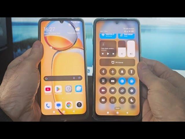 Cara ubah control center redmi 13c hyperos | Cara aktifkan control center redmi 13c