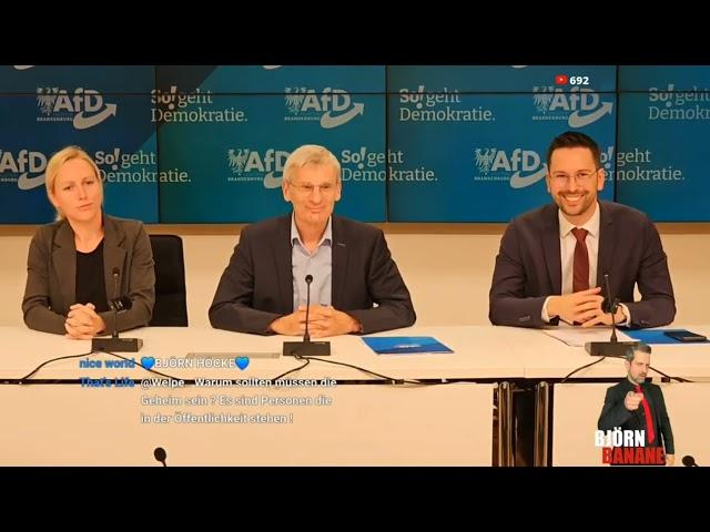 AfD PRESSEKONFERENZ 26.09.2024